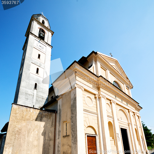 Image of heritage  old architecture in italy europe milan religion       