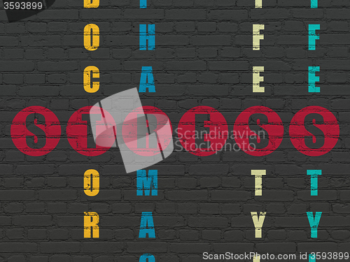 Image of Healthcare concept: Stress in Crossword Puzzle