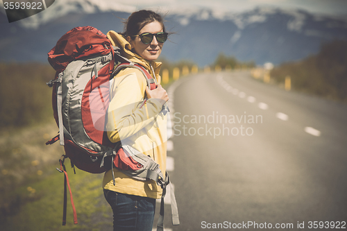 Image of Backpacker Tourist