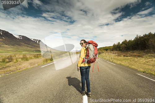 Image of Backpacker Tourist