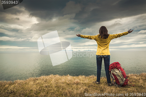 Image of Backpacker Tourist