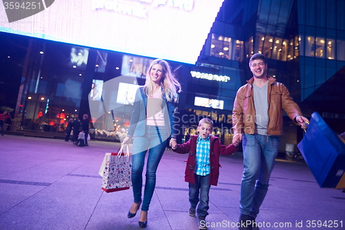 Image of Group Of Friends Enjoying Shopping