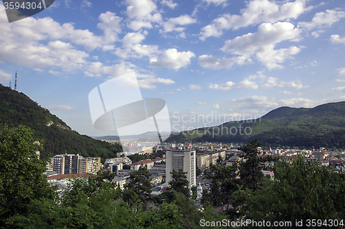 Image of Small mountain town