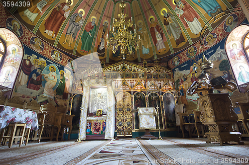 Image of Interior of orthodox chapel