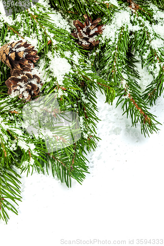 Image of Christmas background. Eve framework