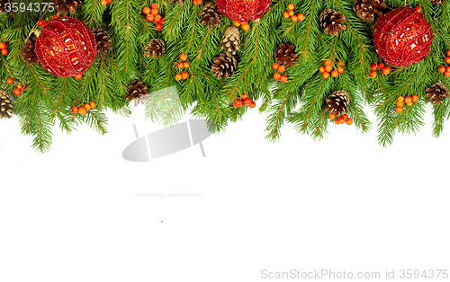 Image of Christmas background. Eve framework