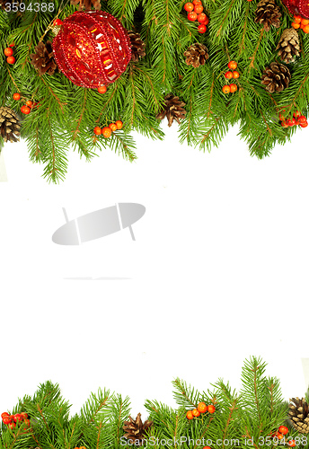 Image of Christmas background. Eve framework