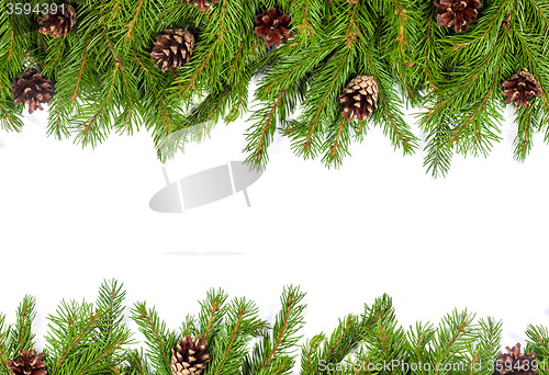 Image of Christmas background. Eve framework