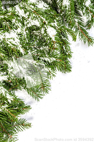 Image of Christmas background. Eve framework