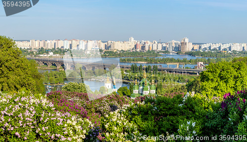 Image of Panorama of the city Kiev, Ukraine