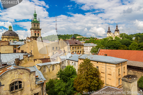 Image of Lviv bird\'s-eye view