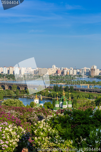 Image of Panorama of the city Kiev, Ukraine