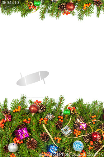 Image of Christmas background. Eve framework