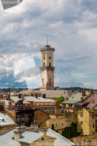 Image of Lviv bird\'s-eye view