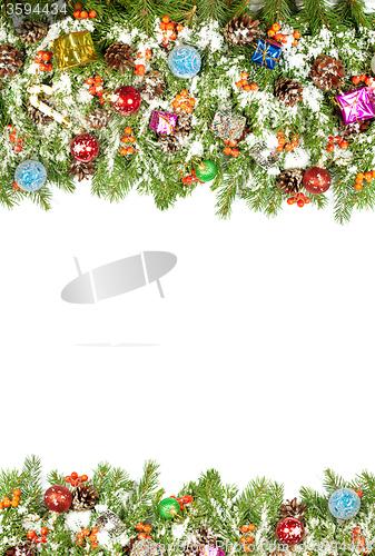 Image of Christmas background. Eve framework