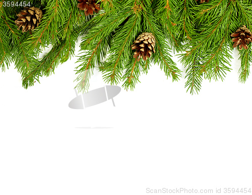 Image of Christmas background. Eve framework