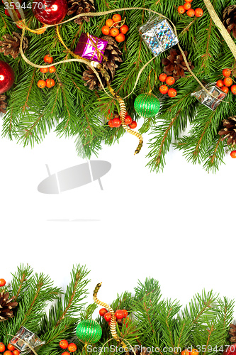 Image of Christmas background. Eve framework