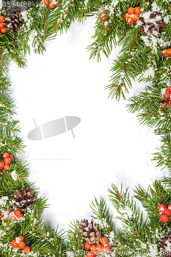 Image of Christmas background. Eve framework