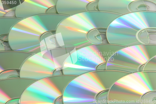 Image of background of discs