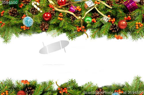 Image of Christmas background. Eve framework