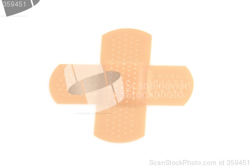 Image of bandages cross shape