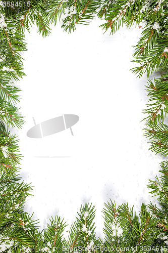 Image of Christmas background. Eve framework