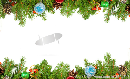 Image of Christmas background. Eve framework