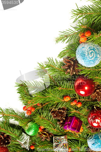 Image of Christmas background. Eve framework