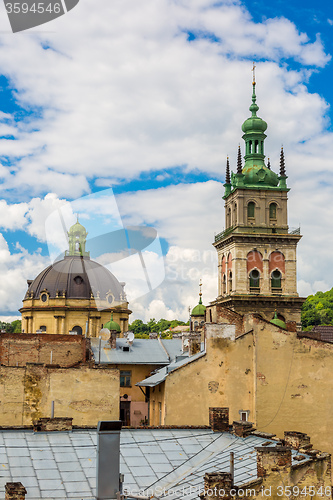 Image of Lviv bird\'s-eye view