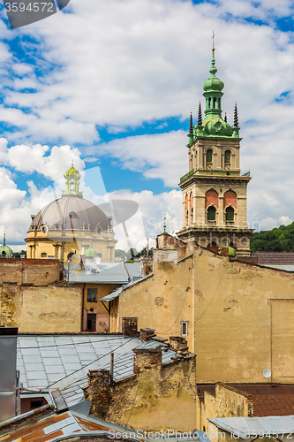 Image of Lviv bird\'s-eye view