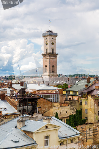 Image of Lviv bird\'s-eye view