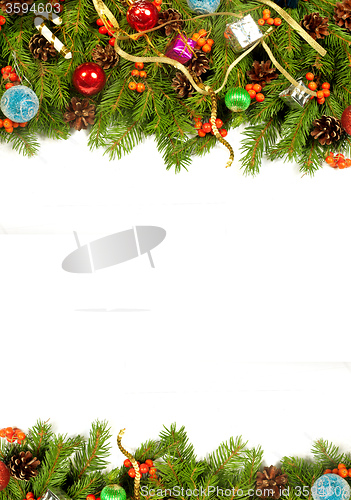 Image of Christmas background. Eve framework