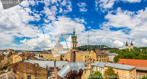 Image of Lviv bird\'s-eye view