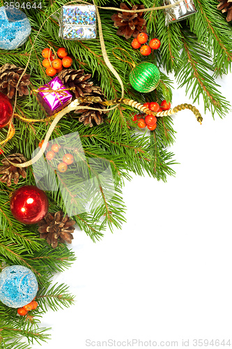 Image of Christmas background. Eve framework