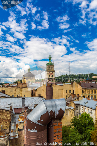 Image of Lviv bird\'s-eye view