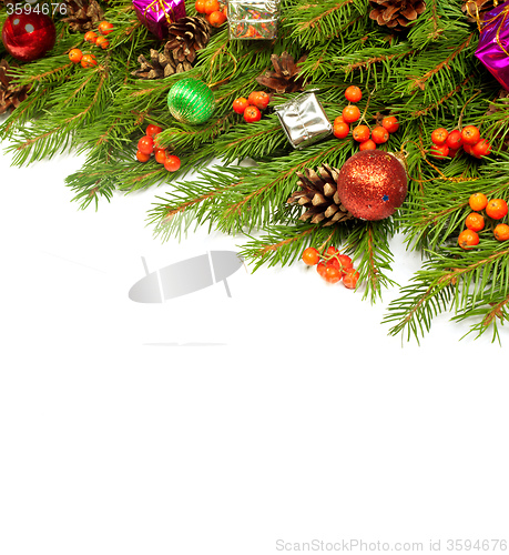 Image of Christmas background. Eve framework