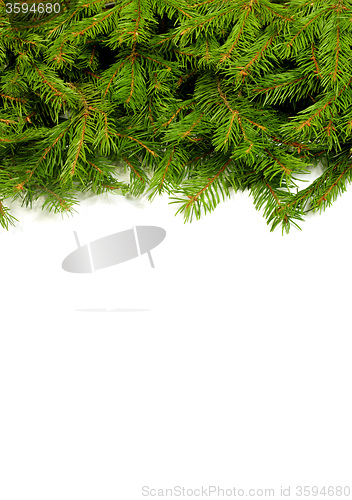 Image of Christmas background. Eve framework