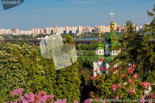 Image of Panorama of the city Kiev, Ukraine