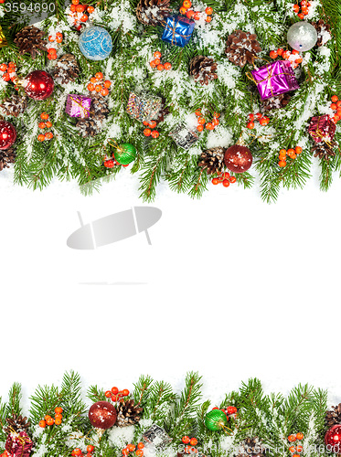 Image of Christmas background. Eve framework