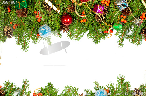 Image of Christmas background. Eve framework