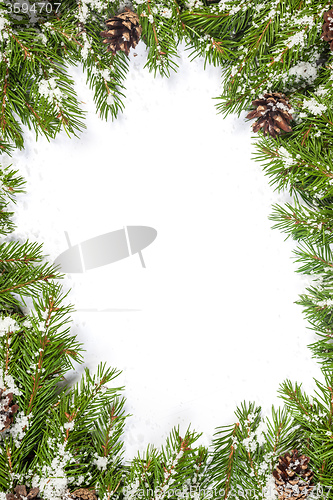 Image of Christmas background. Eve framework