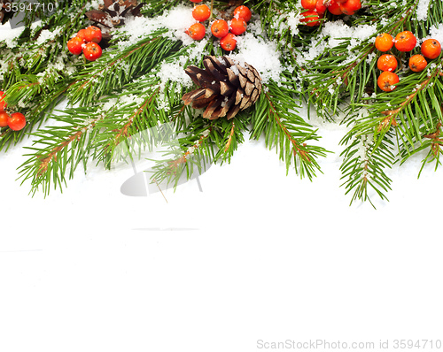 Image of Christmas background. Eve framework