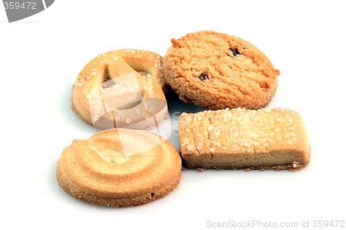Image of different biscuits