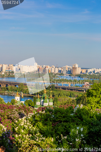 Image of Panorama of the city Kiev, Ukraine