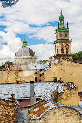 Image of Lviv bird\'s-eye view