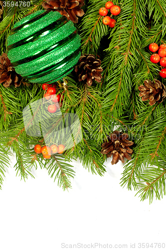 Image of Christmas background. Eve framework