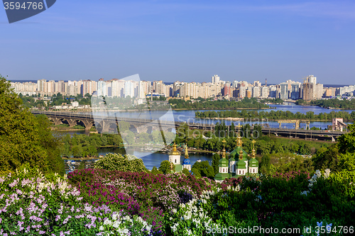 Image of Panorama of the city Kiev, Ukraine