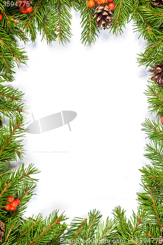 Image of Christmas background. Eve framework