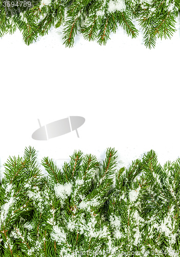 Image of Christmas background. Eve framework
