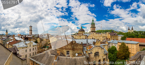 Image of Lviv bird\'s-eye view